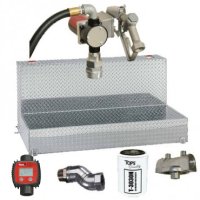 80 Gallon L-Shaped Aluminum Transfer Tank