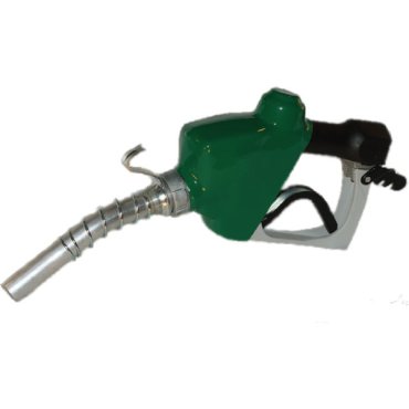 1 in. NPT Automatic Diesel Nozzle with 15/16 in. Spout For Transfer Pumps