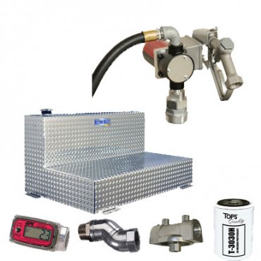 transfer tank gallon shaped aluminum