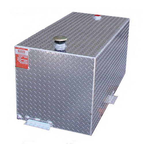 98 Gallon Rectangle Double Wall Refueling Tank - Click Image to Close